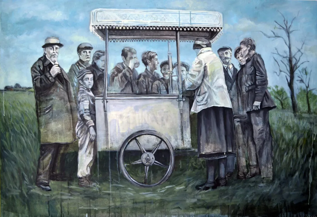yakınlaştır "Gündüz Işığı" eseri ŞİRİN YILMAZ tarafından 100x150 cm ölçülerinde Tuval üzeri akrilik boya tekniği ile yapılmıştır.