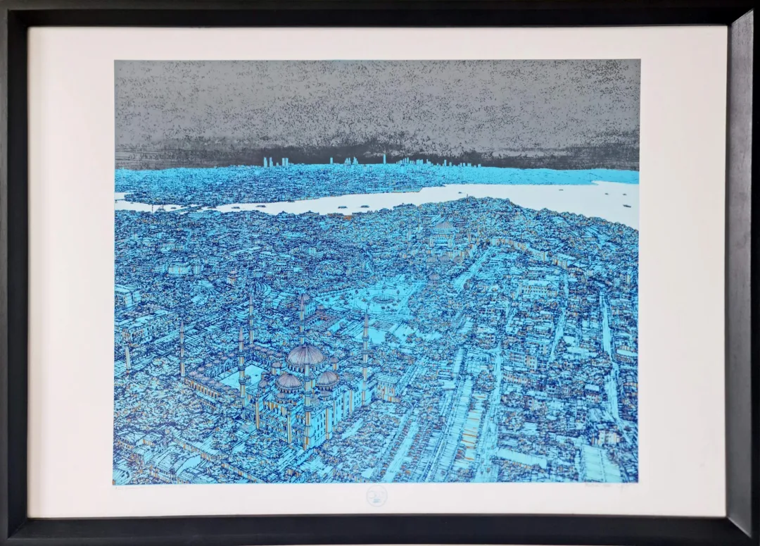 DEVRİM ERBİL — “İsimsiz” "İsimsiz" eseri DEVRİM ERBİL tarafından 70x100 cm ölçülerinde Serigrafi tekniği ile yapılmıştır.