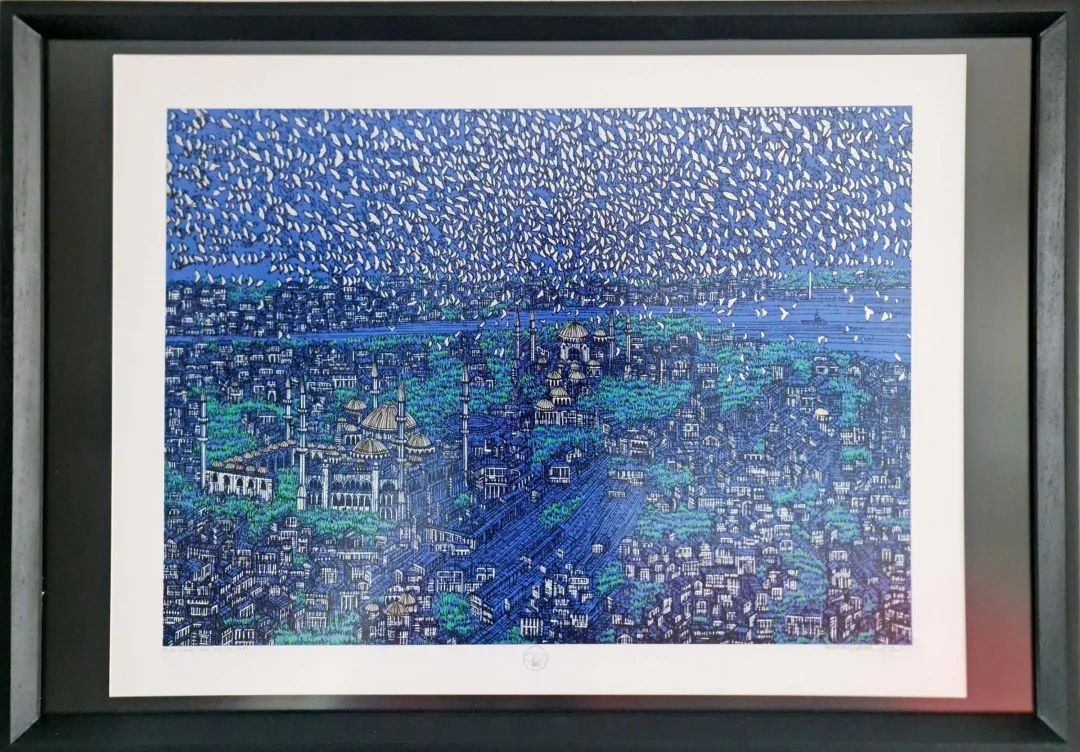 DEVRİM ERBİL — “İsimsiz” "İsimsiz" eseri DEVRİM ERBİL tarafından 70x100 cm ölçülerinde Serigrafi tekniği ile yapılmıştır.
