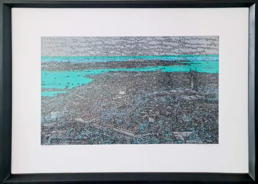 DEVRİM ERBİL — “İsimsiz” "İsimsiz" eseri DEVRİM ERBİL tarafından 70x100 cm ölçülerinde Serigrafi tekniği ile yapılmıştır.