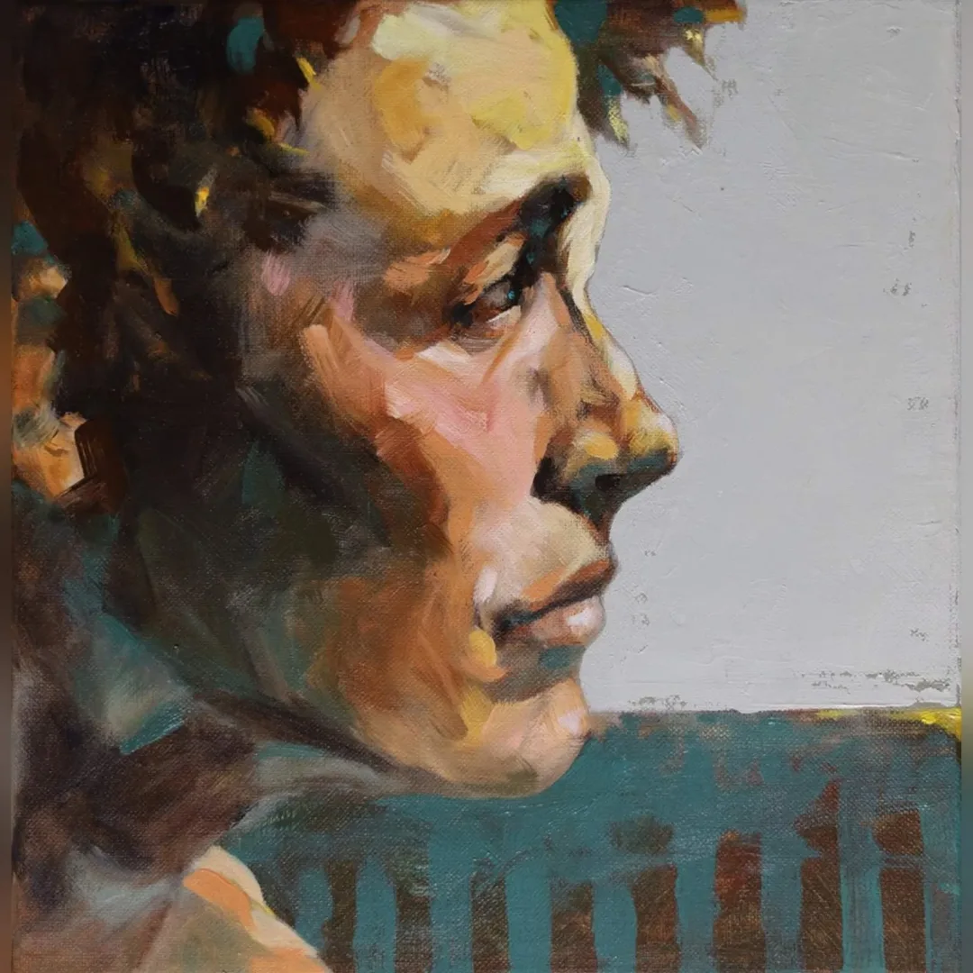 JOSH WENTZ — “İsimsiz”, 2024 "İsimsiz" eseri JOSH WENTZ tarafından 2024 yılında 25x25 cm ölçülerinde Tuval üzeri yağlı boya tekniği ile yapılmıştır.
