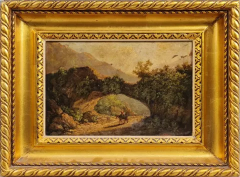 "isimsiz" eseri IGNAZIO MANZONI tarafından 1863 yılında 29x35 cm ölçülerinde Tuval üzeri yağlı boya tekniği ile yapılmıştır.