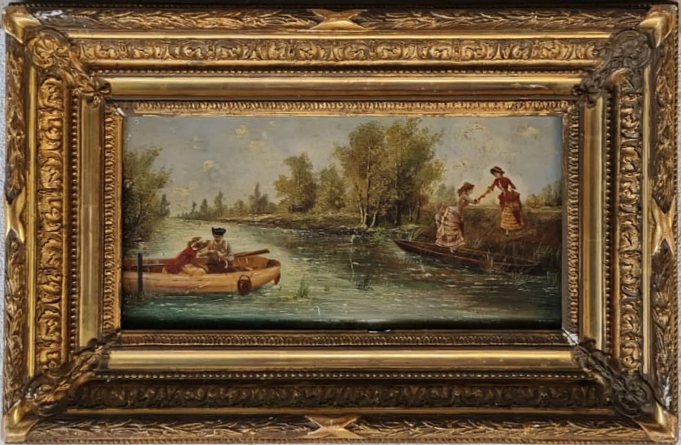 "İmzasız" eseri SAR tarafından 17.5x36 cm ölçülerinde Ahşap üzeri yağlı boya + epoksi tekniği ile yapılmıştır.
