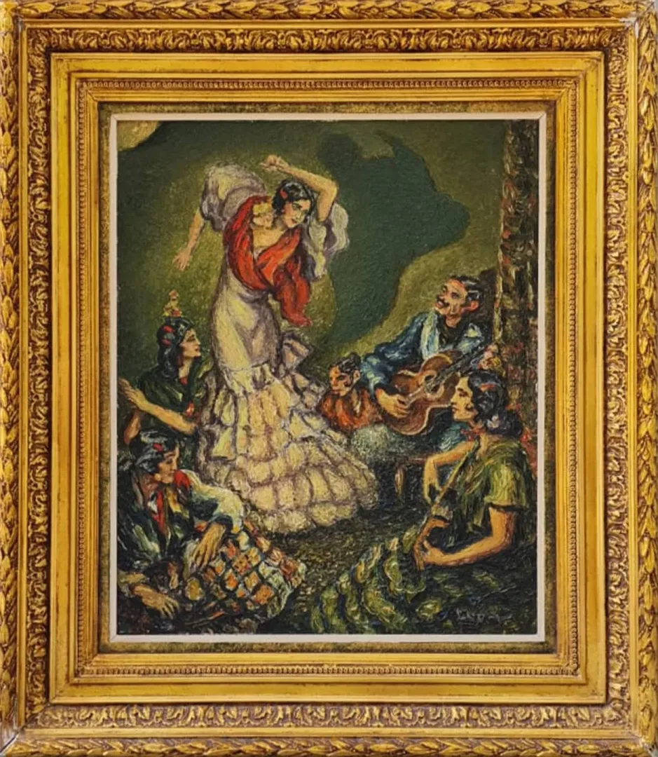 "isimsiz" eseri LEON tarafından 55.5x46 cm ölçülerinde Ahşap üzeri yağlı boya + epoksi tekniği ile yapılmıştır.