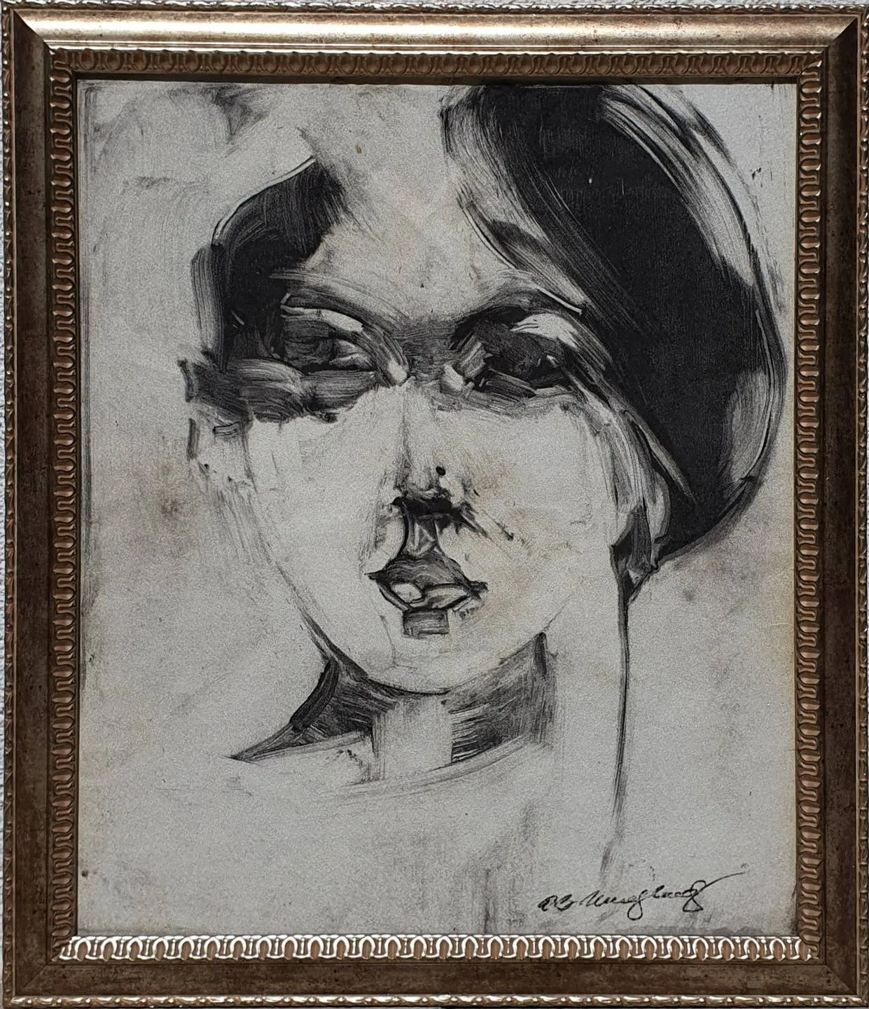 "isimsiz" eseri İMZA OKUNAMADI tarafından 46x39 cm ölçülerinde Kağıt üzeri yağlı boya tekniği ile yapılmıştır.