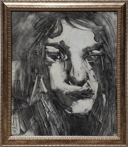 İMZA OKUNAMADI — “isimsiz” "isimsiz" eseri İMZA OKUNAMADI tarafından 46x39 cm ölçülerinde Kağıt üzeri yağlı boya tekniği ile yapılmıştır.
