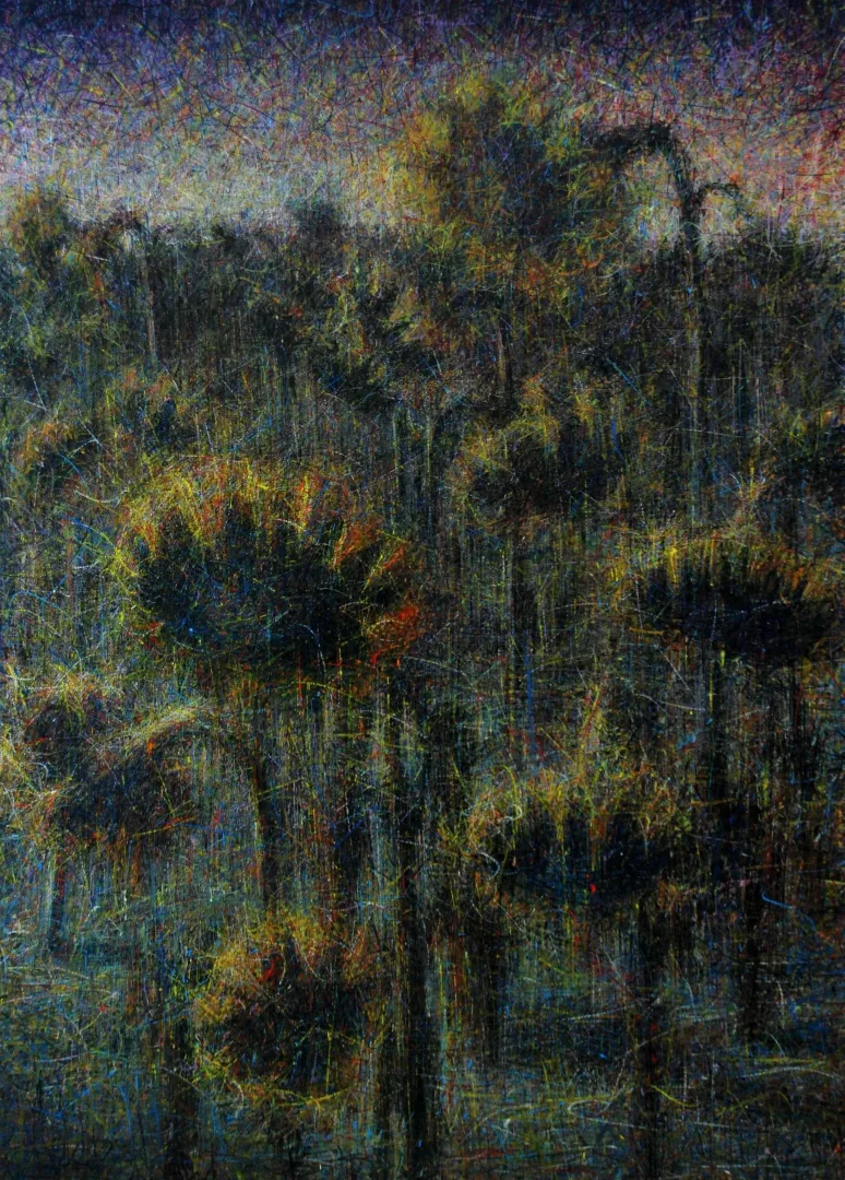 NEVRES AKIN — “isimsiz”, 2014 "isimsiz" eseri NEVRES AKIN tarafından 2014 yılında 200x150 cm ölçülerinde Tuval üzeri yağlı boya tekniği ile yapılmıştır.