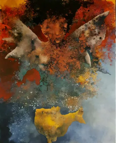 EROL PELİOĞLU — “isimsiz”, 2020 "isimsiz" eseri EROL PELİOĞLU tarafından 2020 yılında 150x120 cm ölçülerinde Tuval üzeri yağlı boya tekniği ile yapılmıştır.