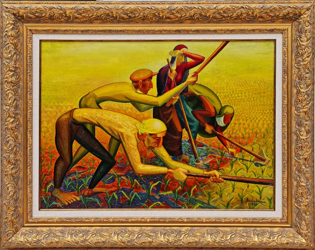 yakınlaştır "Çapacılar" eseri İBRAHİM BALABAN tarafından 1956 yılında 50x70 cm ölçülerinde Mukavva Üzeri Yağlı Boya + MDF'ye marufle tekniği ile yapılmıştır.
