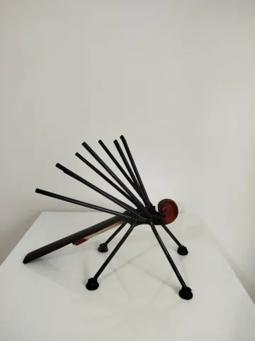 DOĞAN KARAKILIÇ — “A fantastic song”, 2025 "A fantastic song" eseri DOĞAN KARAKILIÇ tarafından 2025 yılında 15x25x30 cm ölçülerinde Metal karışık teknik tekniği ile yapılmıştır.