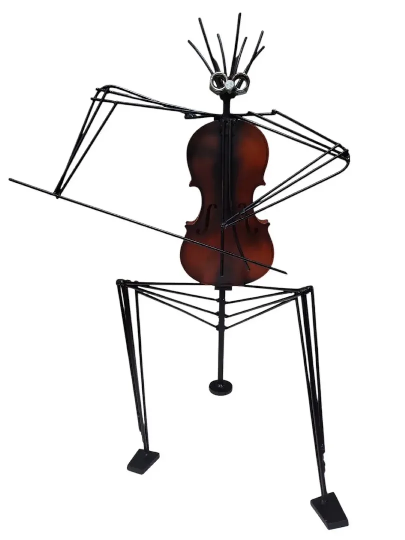 yakınlaştır "A fantastic song" eseri DOĞAN KARAKILIÇ tarafından 2025 yılında 76x81x40 cm ölçülerinde Metal karışık teknik tekniği ile yapılmıştır.