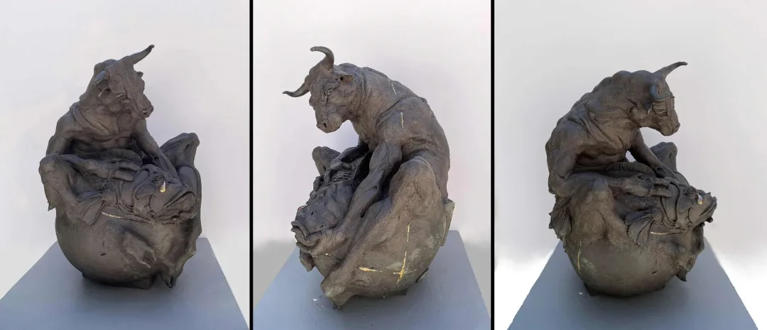 yakınlaştır "Öz" eseri BUĞRA ÖZER tarafından 2025 yılında 40x31x32 cm ölçülerinde Stoneware kil, elle şekillendirme, 1245 °C tekniği ile yapılmıştır.