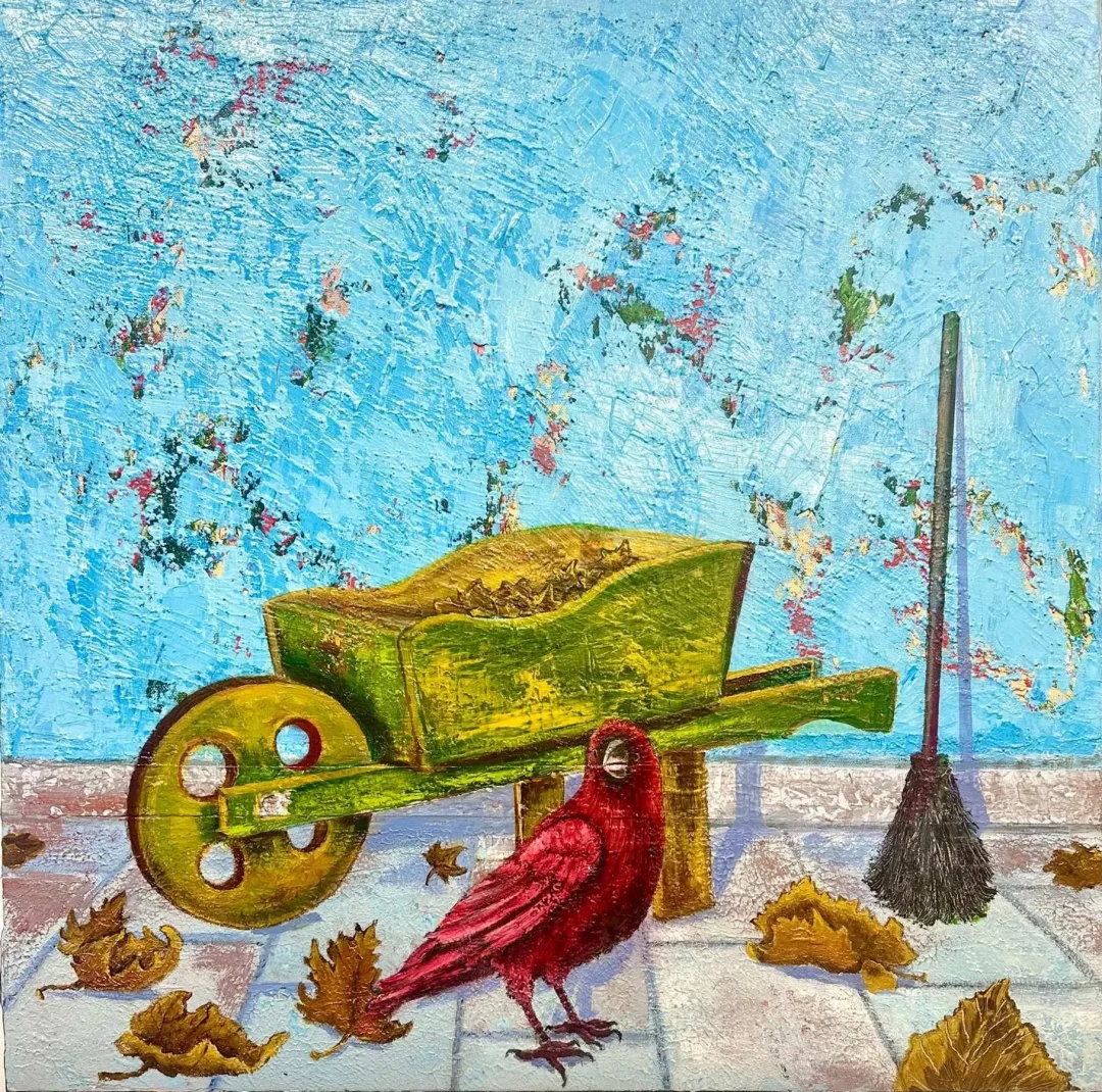 yakınlaştır "Sonbahar" eseri MEHMET YILDIRIM DABAKOĞLU tarafından 2025 yılında 60x60 cm ölçülerinde Tuval üzeri akrilik ve yağlı boya tekniği ile yapılmıştır.