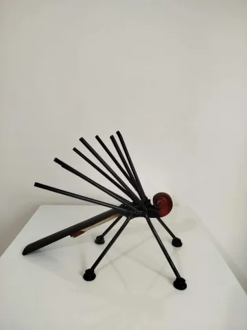 DOĞAN KARAKILIÇ — “A fantastic song”, 2025 "A fantastic song" eseri DOĞAN KARAKILIÇ tarafından 2025 yılında 15x25x30 cm ölçülerinde Metal karışık teknik tekniği ile yapılmıştır.