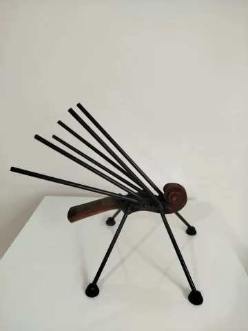 DOĞAN KARAKILIÇ — “A fantastic song”, 2025 "A fantastic song" eseri DOĞAN KARAKILIÇ tarafından 2025 yılında 22x28x22 cm ölçülerinde Metal karışık teknik tekniği ile yapılmıştır.