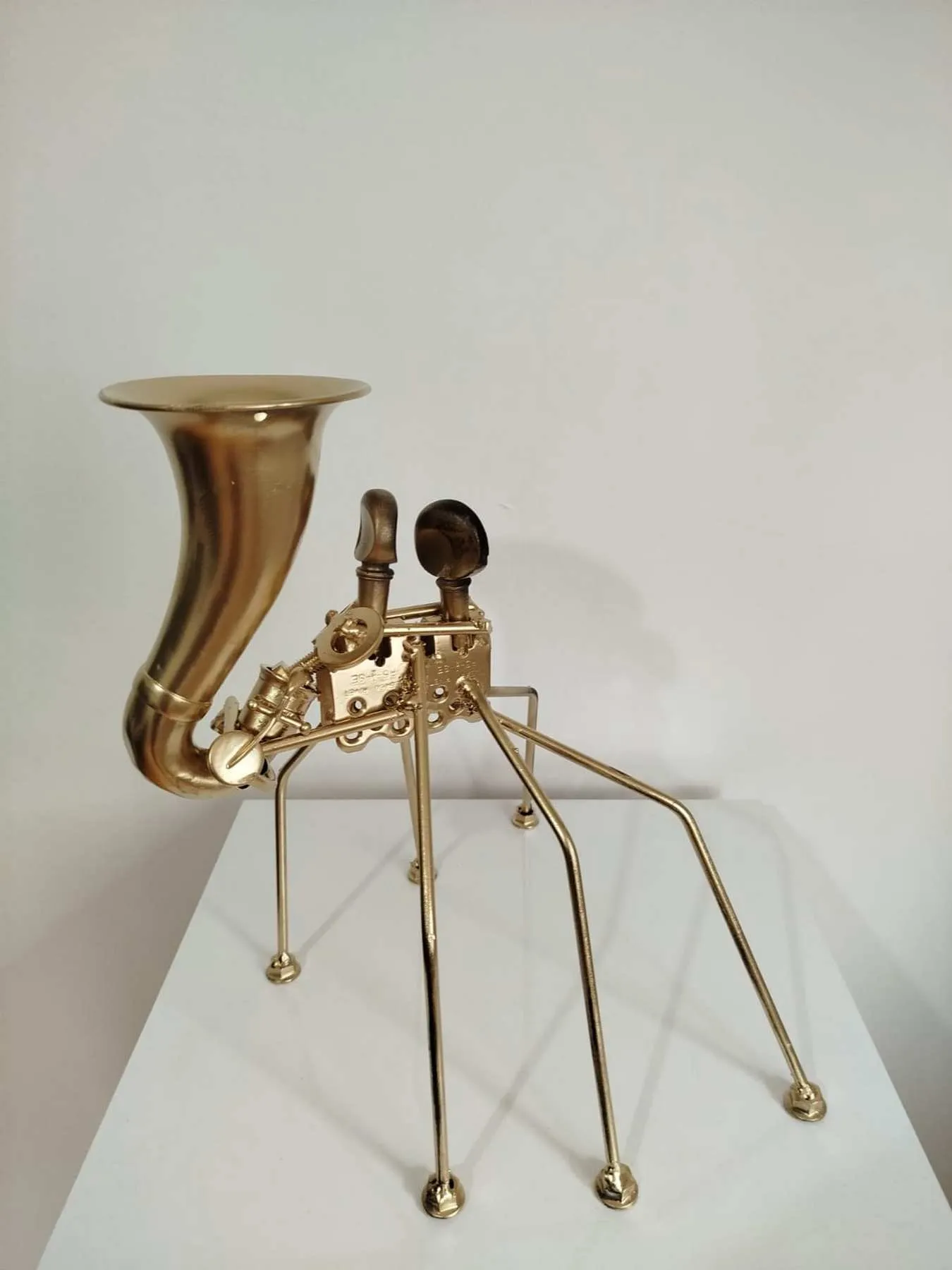 "A fantastic song" eseri DOĞAN KARAKILIÇ tarafından 2025 yılında 30x37x30 cm ölçülerinde Metal karışık teknik tekniği ile yapılmıştır.