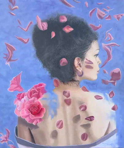 ÖZLEM ÇAKMAK — “İsimsiz”, 2025 "İsimsiz" eseri ÖZLEM ÇAKMAK tarafından 2025 yılında 70x60 cm ölçülerinde Tuval üzeri yağlı boya tekniği ile yapılmıştır.