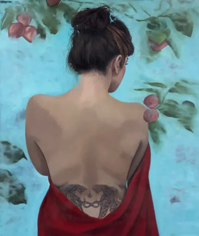 ÖZLEM ÇAKMAK — “İsimsiz”, 2025 "İsimsiz" eseri ÖZLEM ÇAKMAK tarafından 2025 yılında 70x60 cm ölçülerinde Tuval üzeri yağlı boya tekniği ile yapılmıştır.