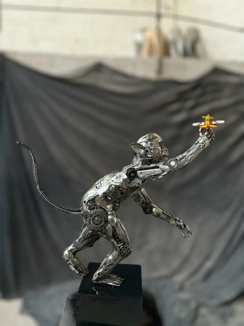 "Bir Düş’ün Evrimi (detay)" eseri MUSTAFA TUĞRUL tarafından 2025 yılında 120x118x35 cm ölçülerinde Metal tekniği ile yapılmıştır.