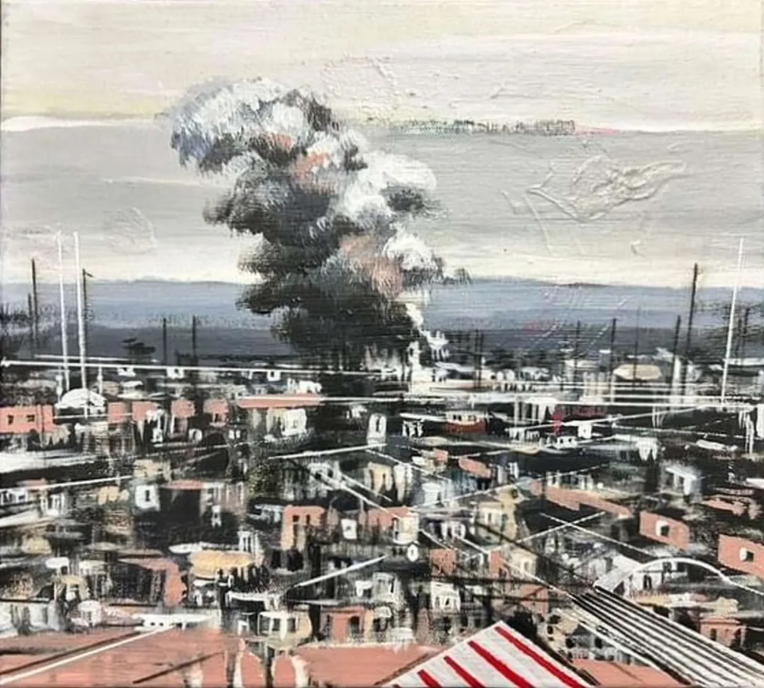 yakınlaştır "İsimsiz" eseri AYHAN ÇETİN tarafından 2023 yılında 30x35 cm ölçülerinde Tuval üzeri akrilik boya tekniği ile yapılmıştır.