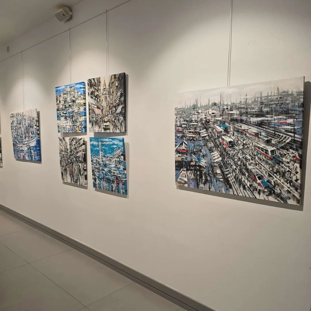 AYHAN ÇETİN — sergiden görünüm