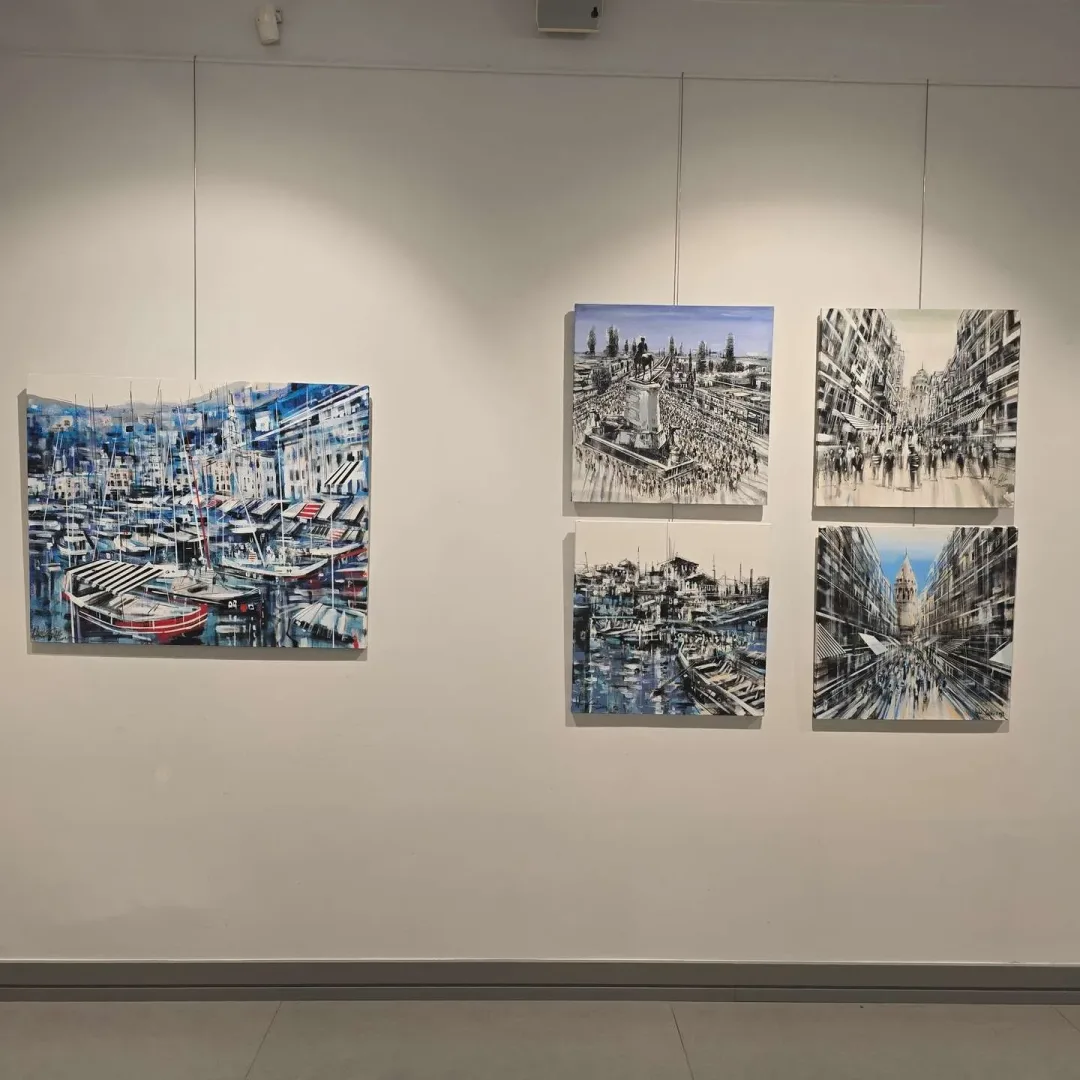 AYHAN ÇETİN — sergiden görünüm