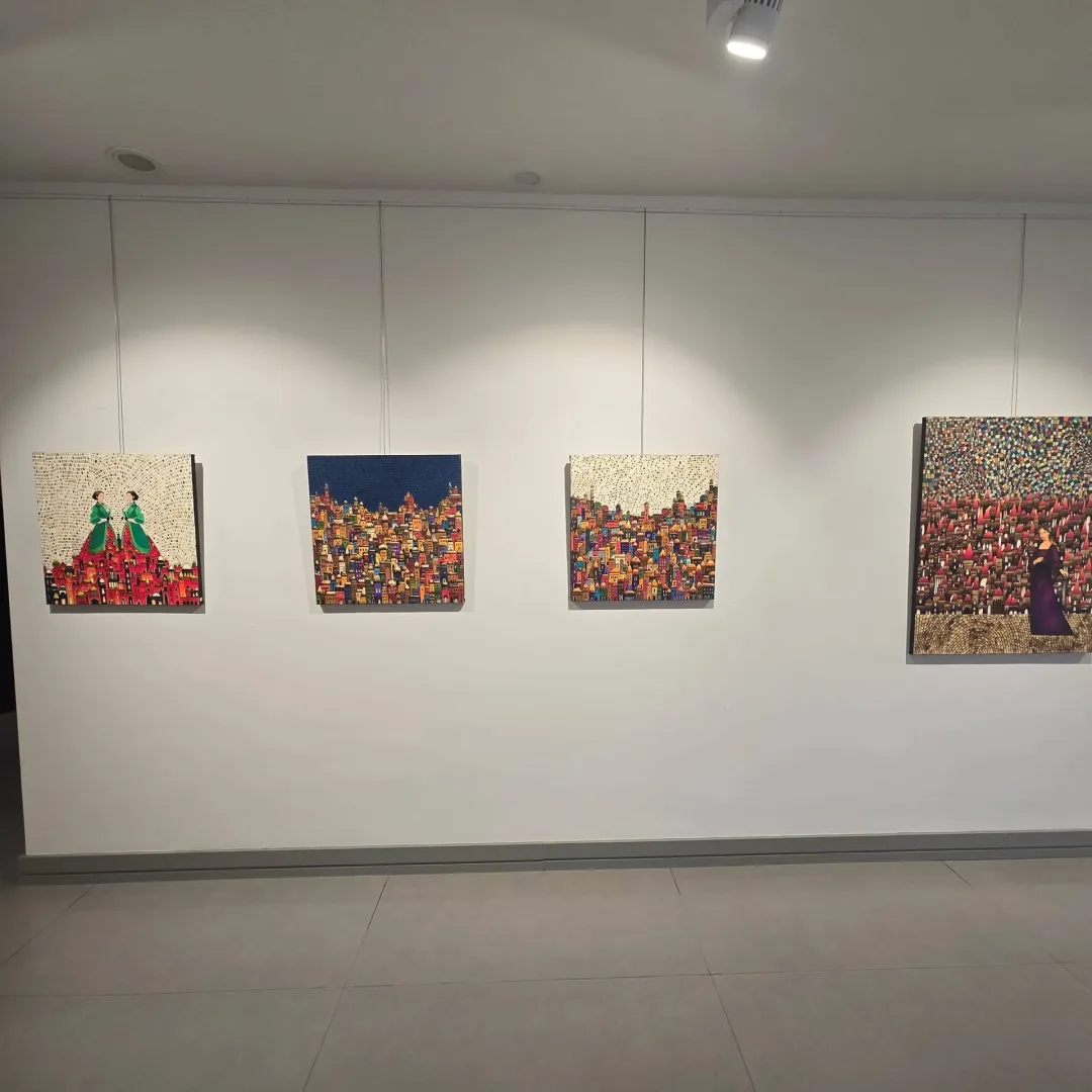 BİNNUR YÜCEBAŞ RUOCCO — sergiden görünüm
