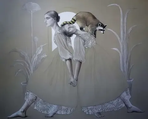 "Post-Row Glow" eseri ESRA YILDIRIM tarafından 2025 yılında 80x100 cm ölçülerinde Tuval üzeri yağlı boya tekniği ile yapılmıştır.