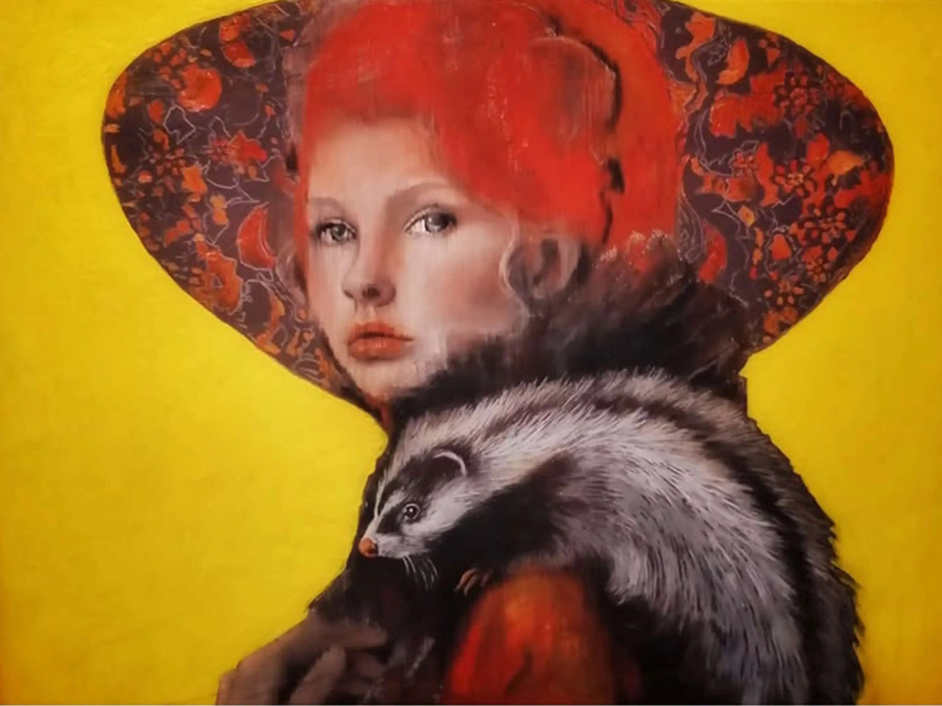 "Wild Grace" eseri ESRA YILDIRIM tarafından 2024 yılında 60x80 cm ölçülerinde Tuval üzeri yağlı boya tekniği ile yapılmıştır.