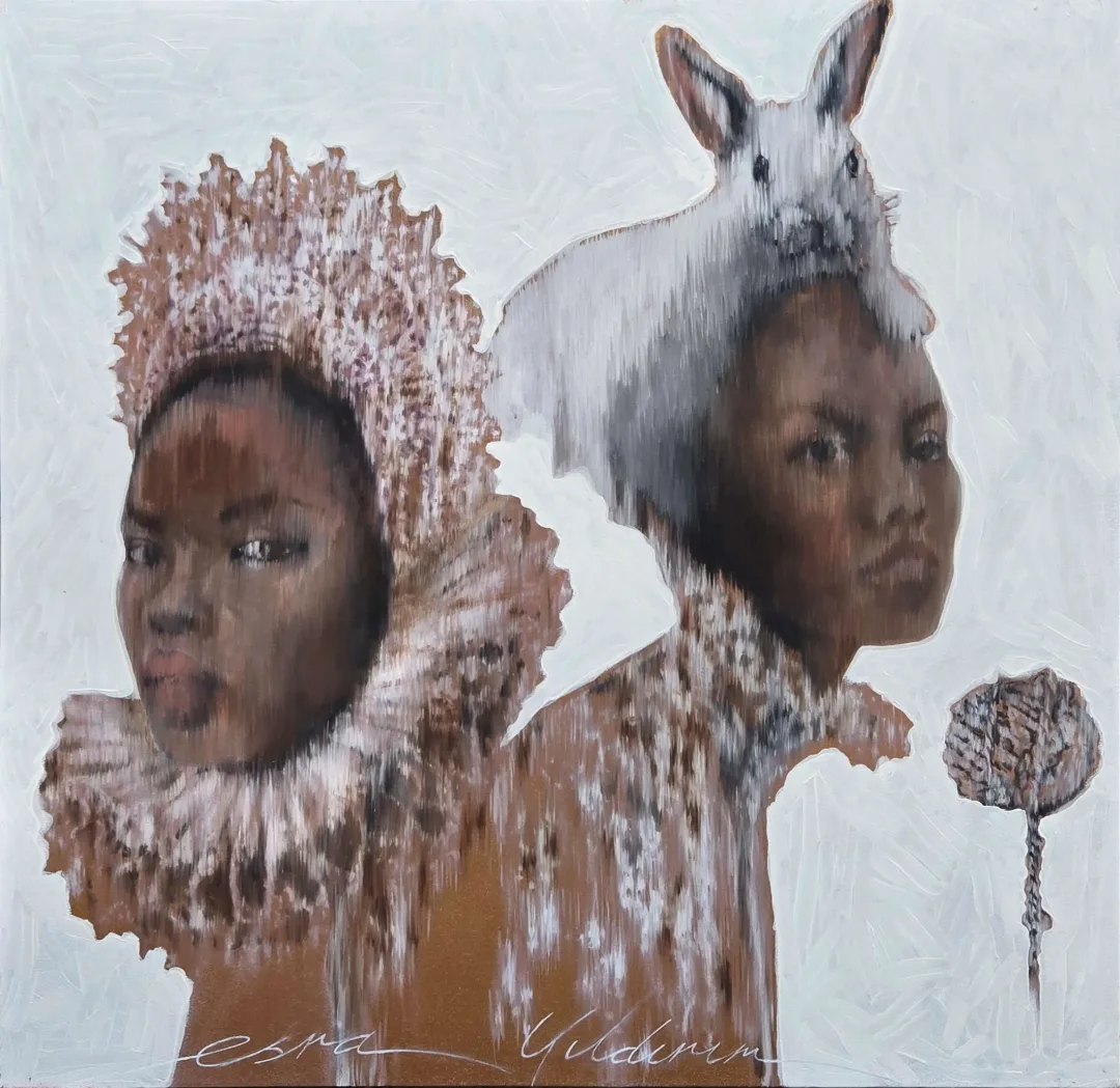 "The world is a hell for sensitive hearts" eseri ESRA YILDIRIM tarafından 2024 yılında 80x80 cm ölçülerinde Tuval üzeri yağlı boya tekniği ile yapılmıştır.