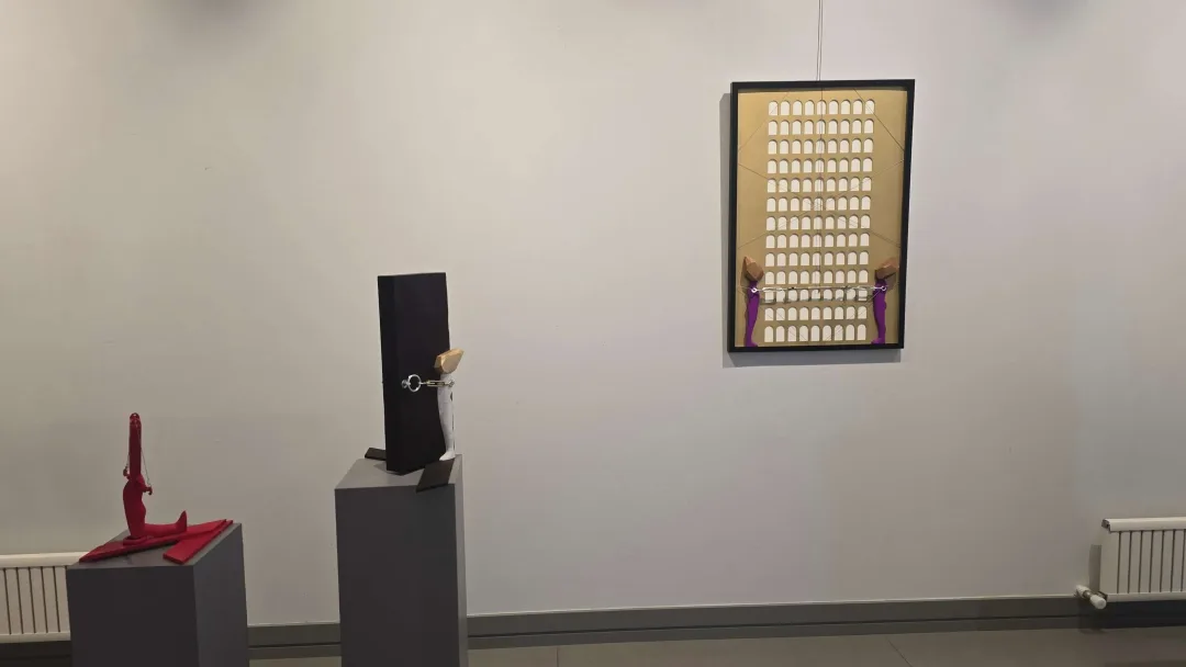 FERİT YAZICI — sergiden görünüm