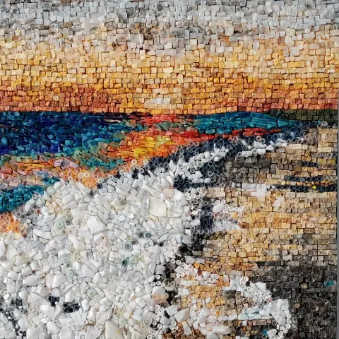 SULTAN KEMİKKIRAN — “isimsiz”, 2025 "isimsiz" eseri SULTAN KEMİKKIRAN tarafından 2025 yılında 40x40 cm ölçülerinde Mozaik tekniği ile yapılmıştır.