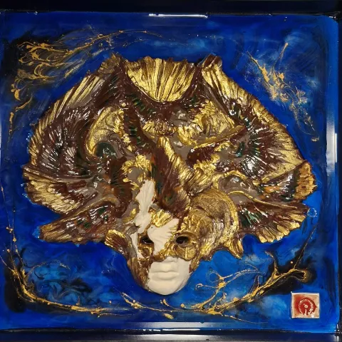 ORÇUN İLTER — “Derinlik”, 2025 "Derinlik" eseri ORÇUN İLTER tarafından 2025 yılında 40x40 cm ölçülerinde Stoneware, Serbest elle şekillendirme, 1200 °C tekniği ile yapılmıştır.