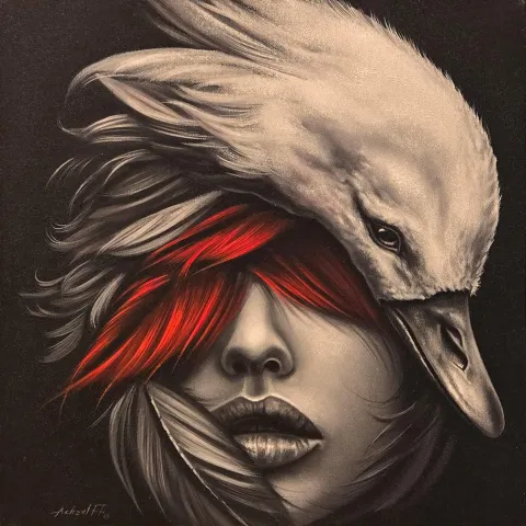 BEHZAT FEYZULLAH — “İsimsiz”, 2025 "İsimsiz" eseri BEHZAT FEYZULLAH tarafından 2025 yılında 40x40 cm ölçülerinde Tuval üzeri yağlı boya tekniği ile yapılmıştır.