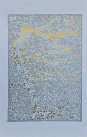 DEVRİM ERBİL — “Şiirsel Doğa Yorumu - A.”, 2011 "Şiirsel Doğa Yorumu - A." eseri DEVRİM ERBİL tarafından 2011 yılında 59x93 cm ölçülerinde Serigrafi - Edisyon: 25/25 tekniği ile yapılmıştır.