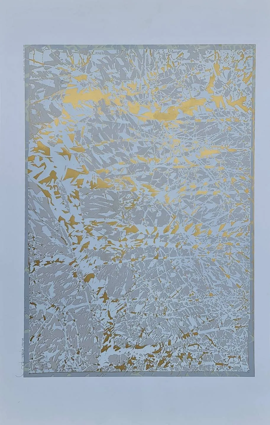"Şiirsel Doğa Yorumu - A." eseri DEVRİM ERBİL tarafından 2011 yılında 59x93 cm ölçülerinde Serigrafi - Edisyon: 25/25 tekniği ile yapılmıştır.
