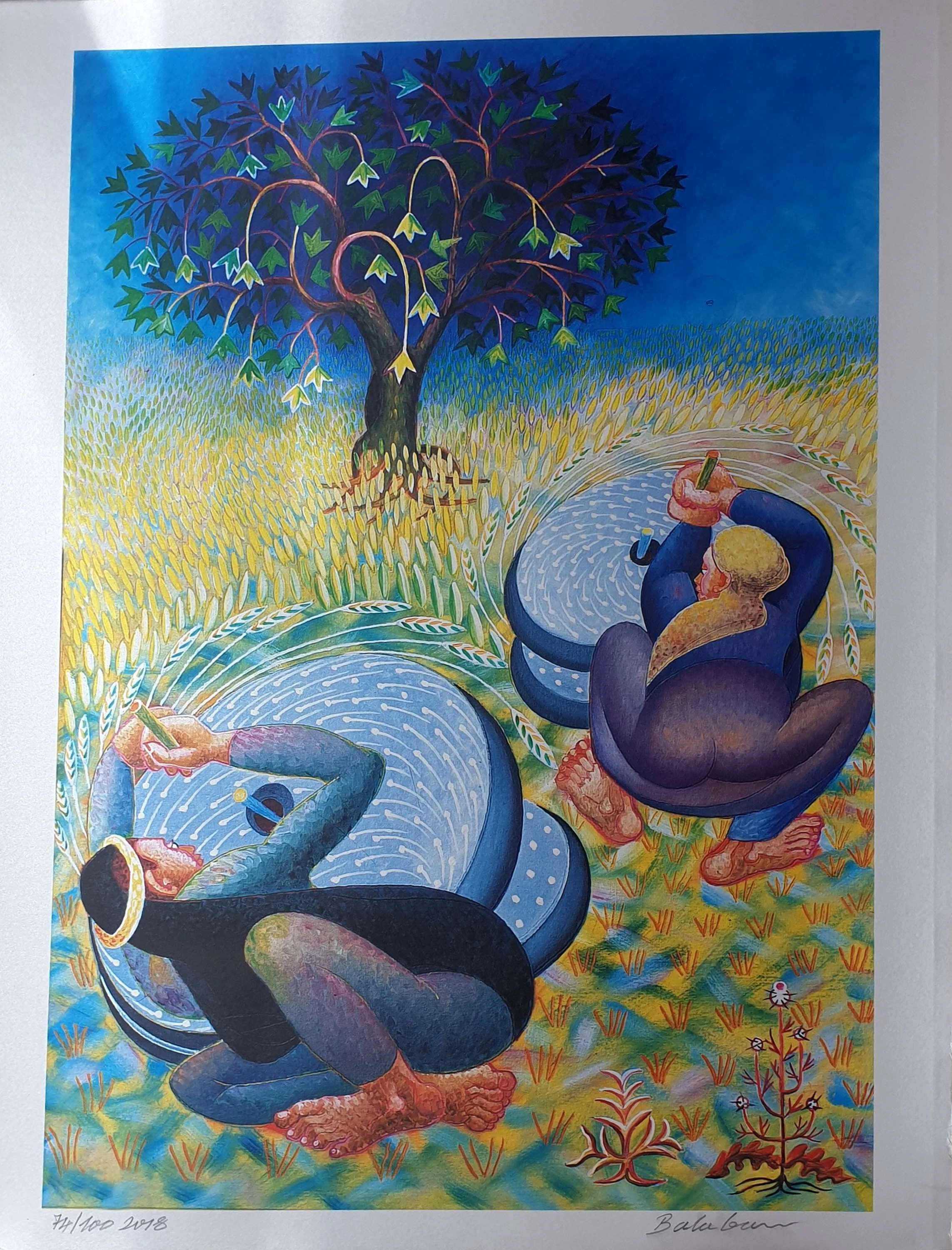 "isimsiz" eseri İBRAHİM BALABAN tarafından 2018 yılında 70x50 cm ölçülerinde Dijital Ögün Baskı Edisyon: 80/100 tekniği ile yapılmıştır.