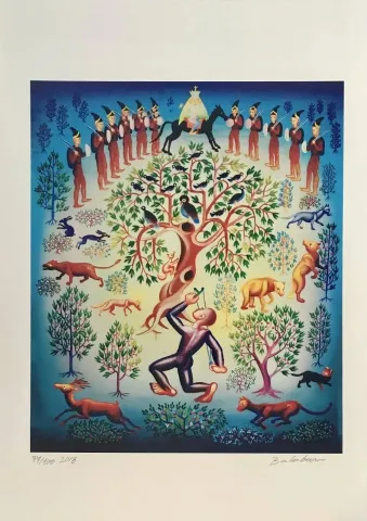 "isimsiz" eseri İBRAHİM BALABAN tarafından 2018 yılında 70x50 cm ölçülerinde Dijital Ögün Baskı Edisyon: 77/100 tekniği ile yapılmıştır.