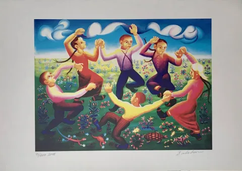 "isimsiz" eseri İBRAHİM BALABAN tarafından 2018 yılında 50x70 cm ölçülerinde Dijital Ögün Baskı Edisyon: 77/100 tekniği ile yapılmıştır.