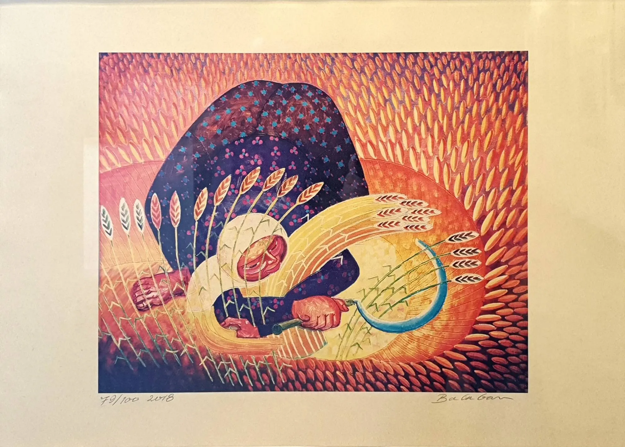 "isimsiz" eseri İBRAHİM BALABAN tarafından 2018 yılında 50x70 cm ölçülerinde Dijital Ögün Baskı Edisyon: 80/100 tekniği ile yapılmıştır.