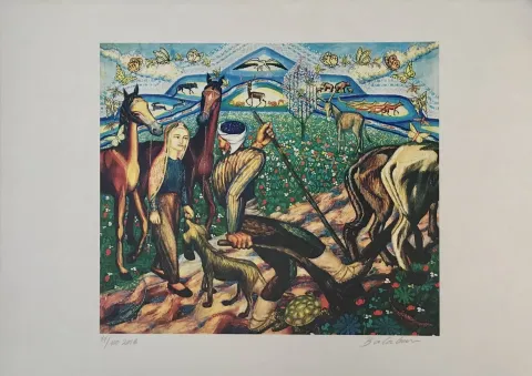 İBRAHİM BALABAN — “isimsiz”, 2018 "isimsiz" eseri İBRAHİM BALABAN tarafından 2018 yılında 50x70 cm ölçülerinde Dijital Ögün Baskı Edisyon: 77/100 tekniği ile yapılmıştır.