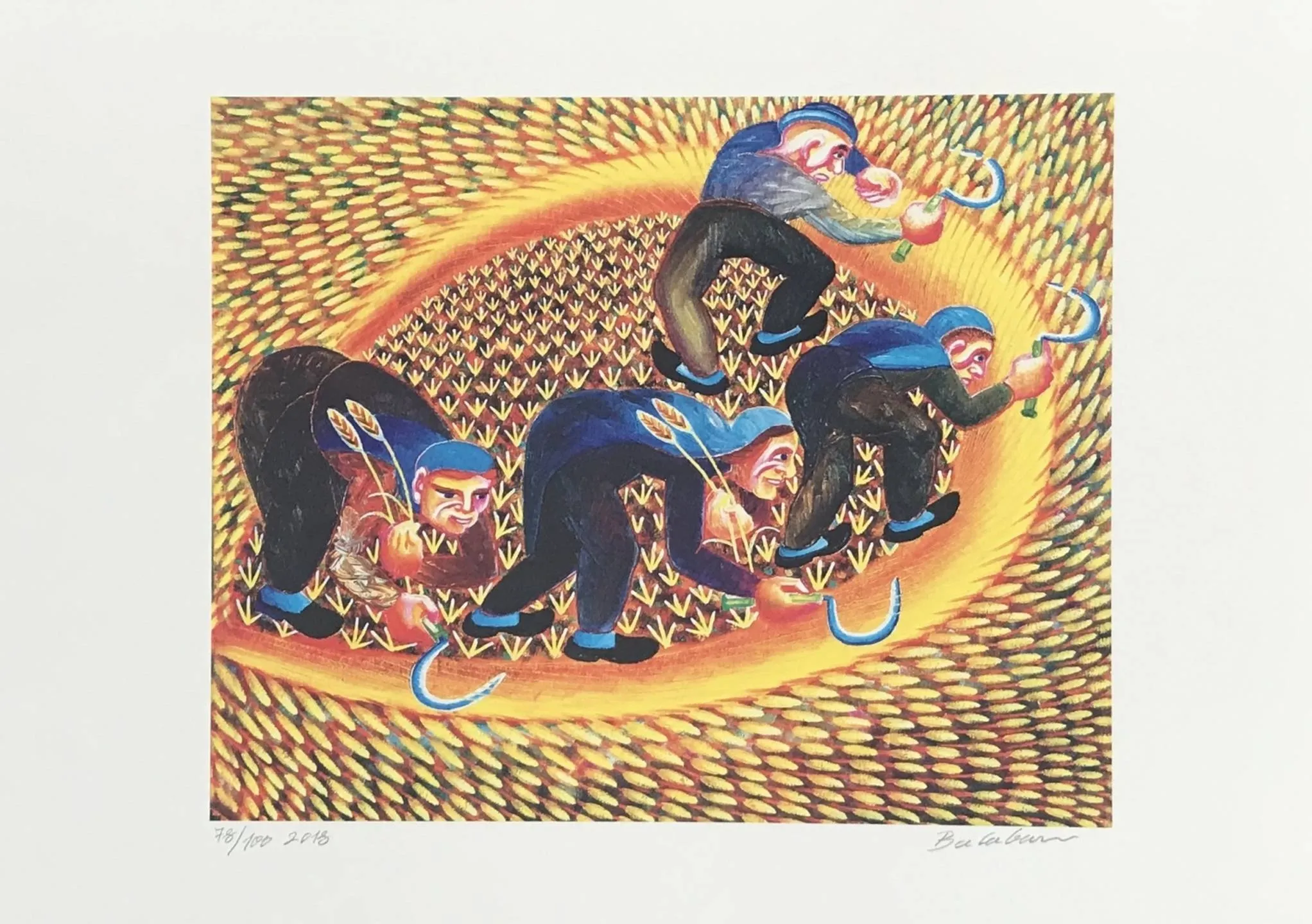 "isimsiz" eseri İBRAHİM BALABAN tarafından 2018 yılında 50x70 cm ölçülerinde Dijital Ögün Baskı Edisyon: 78/100 tekniği ile yapılmıştır.