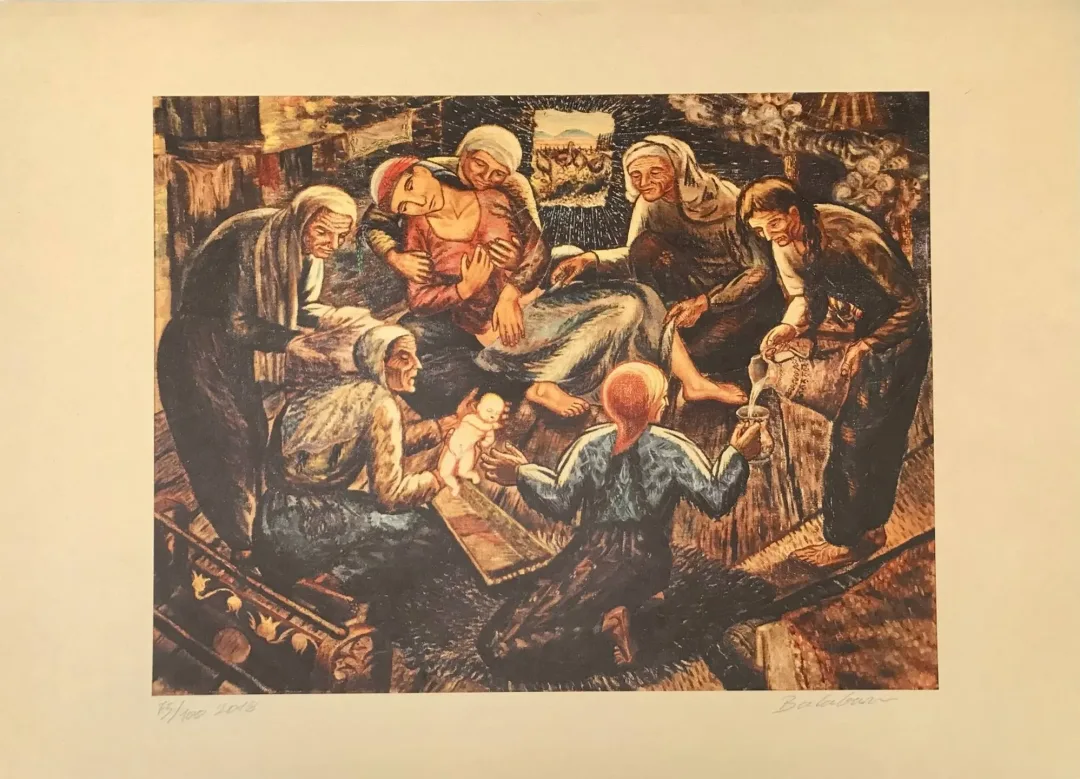 yakınlaştır "Doğum" eseri İBRAHİM BALABAN tarafından 2018 yılında 50x70 cm ölçülerinde Dijital Ögün Baskı Edisyon: 78/100 tekniği ile yapılmıştır.