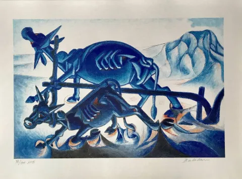 İBRAHİM BALABAN — “isimsiz”, 2018 "isimsiz" eseri İBRAHİM BALABAN tarafından 2018 yılında 50x70 cm ölçülerinde Dijital Ögün Baskı Edisyon: 77/100 tekniği ile yapılmıştır.