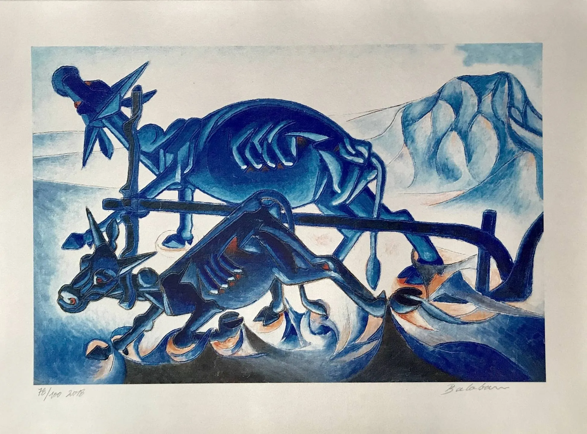 "isimsiz" eseri İBRAHİM BALABAN tarafından 2018 yılında 50x70 cm ölçülerinde Dijital Ögün Baskı Edisyon: 77/100 tekniği ile yapılmıştır.