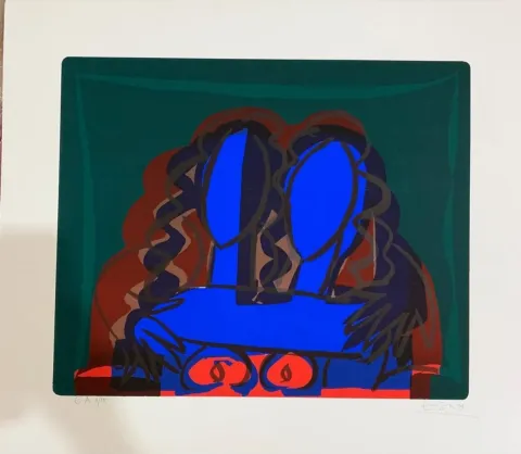 ADNAN TURANİ — “isimsiz”, 1999 "isimsiz" eseri ADNAN TURANİ tarafından 1999 yılında 70x80 cm ölçülerinde Serigrafi Edition 73/100 tekniği ile yapılmıştır.