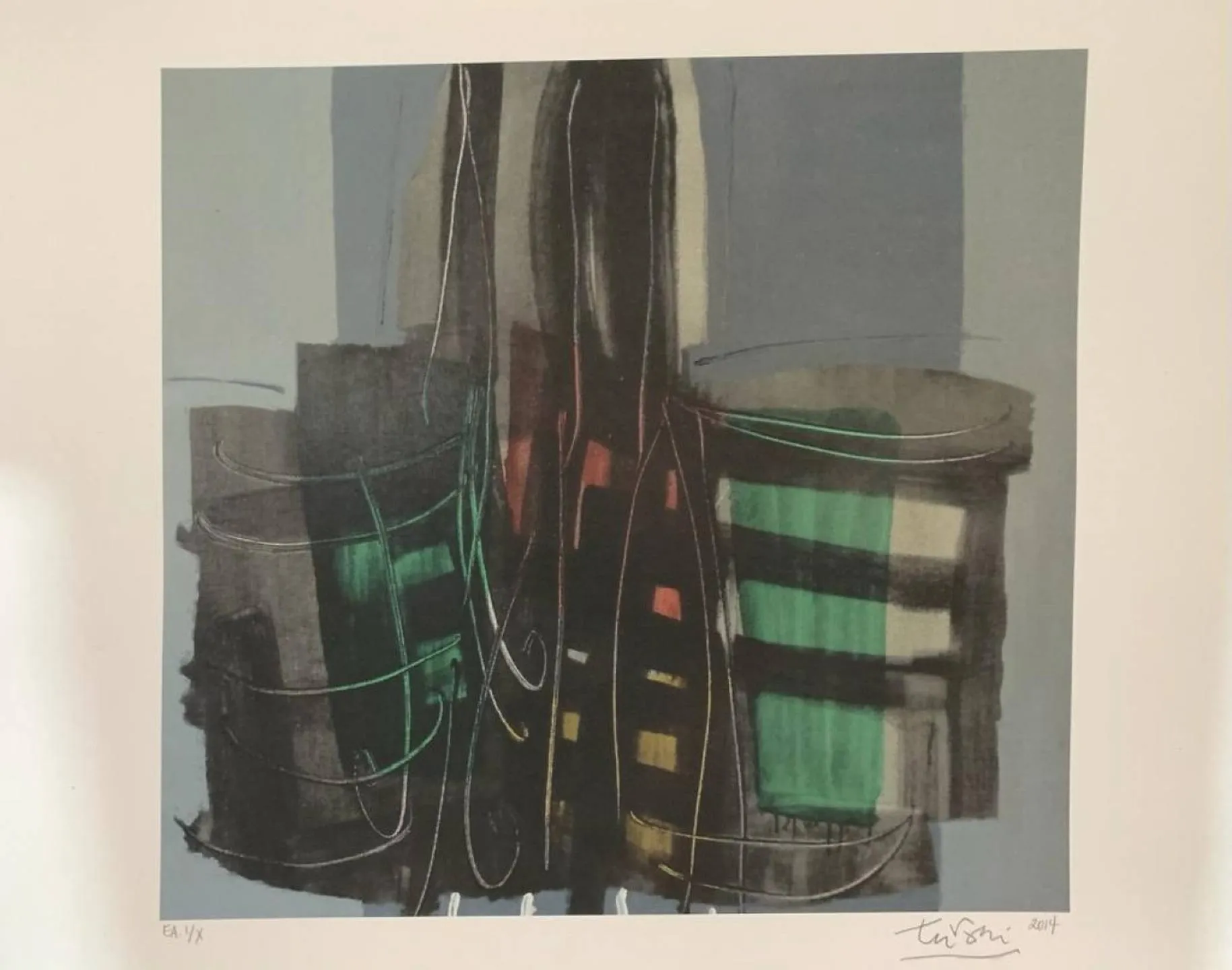 "isimsiz" eseri ADNAN TURANİ tarafından 2014 yılında 71x78 cm ölçülerinde Dijital Özgün Baskı Edition 25/50 tekniği ile yapılmıştır.