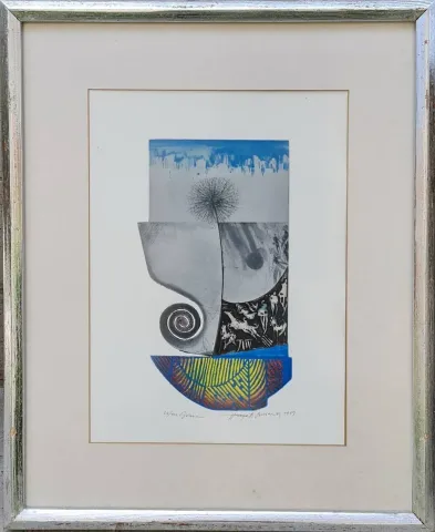 "isimsiz" eseri HAYATİ MİSMAN tarafından 1999 yılında 36x26 cm ölçülerinde Gravür Edisyon 24/100 tekniği ile yapılmıştır.