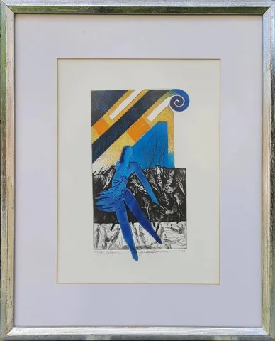 "isimsiz" eseri HAYATİ MİSMAN tarafından 1999 yılında 36x26 cm ölçülerinde Gravür Edisyon 42/100 tekniği ile yapılmıştır.