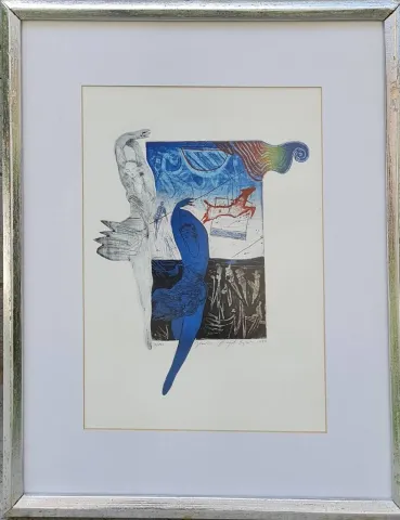 HAYATİ MİSMAN — “Dans - Edisyon 36100”, 1999 "Dans - Edisyon 36100" eseri HAYATİ MİSMAN tarafından 1999 yılında 36x26 cm ölçülerinde Gravür - Edisyon 36/100 tekniği ile yapılmıştır.